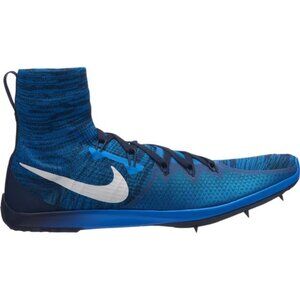 Nike Zoom Victory 4 XC 878804 401 Blue Spike Flyknit Track Running Shoes Men 10